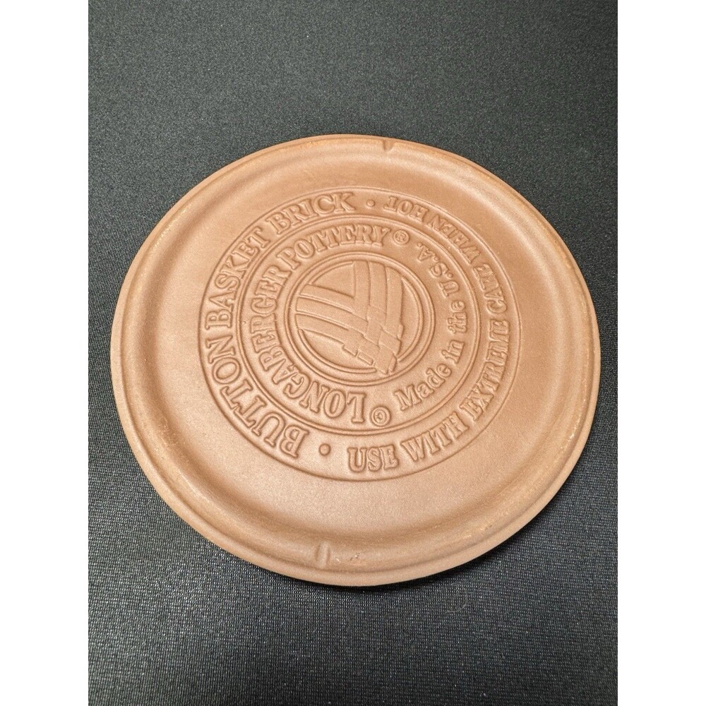 LONGABERGER BUTTON BASKET WARMING BRICK #30198 IN ORIGINAL BOX - Picture 2 of 5